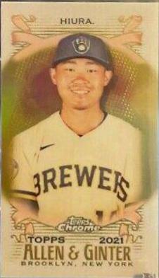 Keston Hiura [Mini Gold Refractor] #60