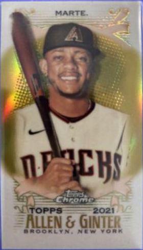 Ketel Marte [Mini Gold Refractor] #58