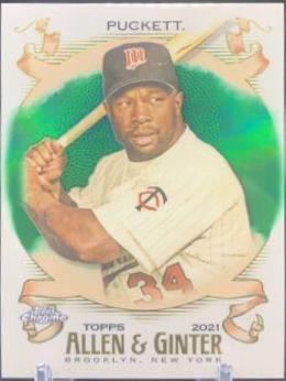Kirby Puckett [Green Refractor] #146