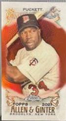 Kirby Puckett [Mini Red Refractor] #146