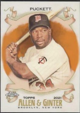 Kirby Puckett [Orange Refractor] #146