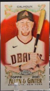 Kole Calhoun [Mini Red Refractor] #204
