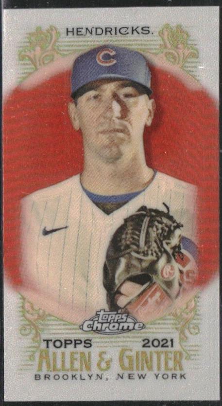 Kyle Hendricks [Mini Orange Refractor] #161