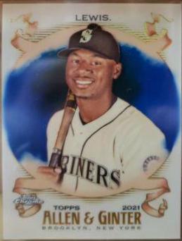 Kyle Lewis [Blue Refractor] #75