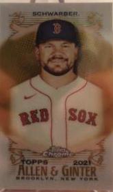 Kyle Schwarber [Mini Gold Refractor] #282