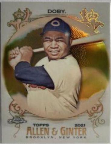 Larry Doby [Gold Refractor] #87