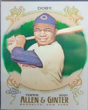 Larry Doby [Green Refractor] #87