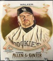 Larry Walker [Gold Refractor] #9