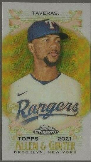 Leody Taveras [Mini Gold Refractor] #228
