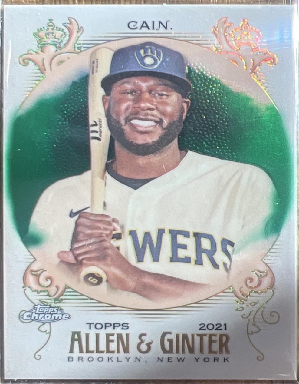 Lorenzo Cain [Green Refractor] #211