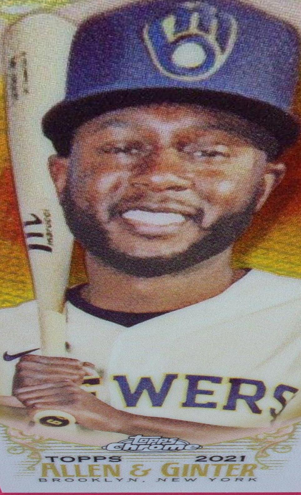 Lorenzo Cain [Mini Gold Refractor] #211