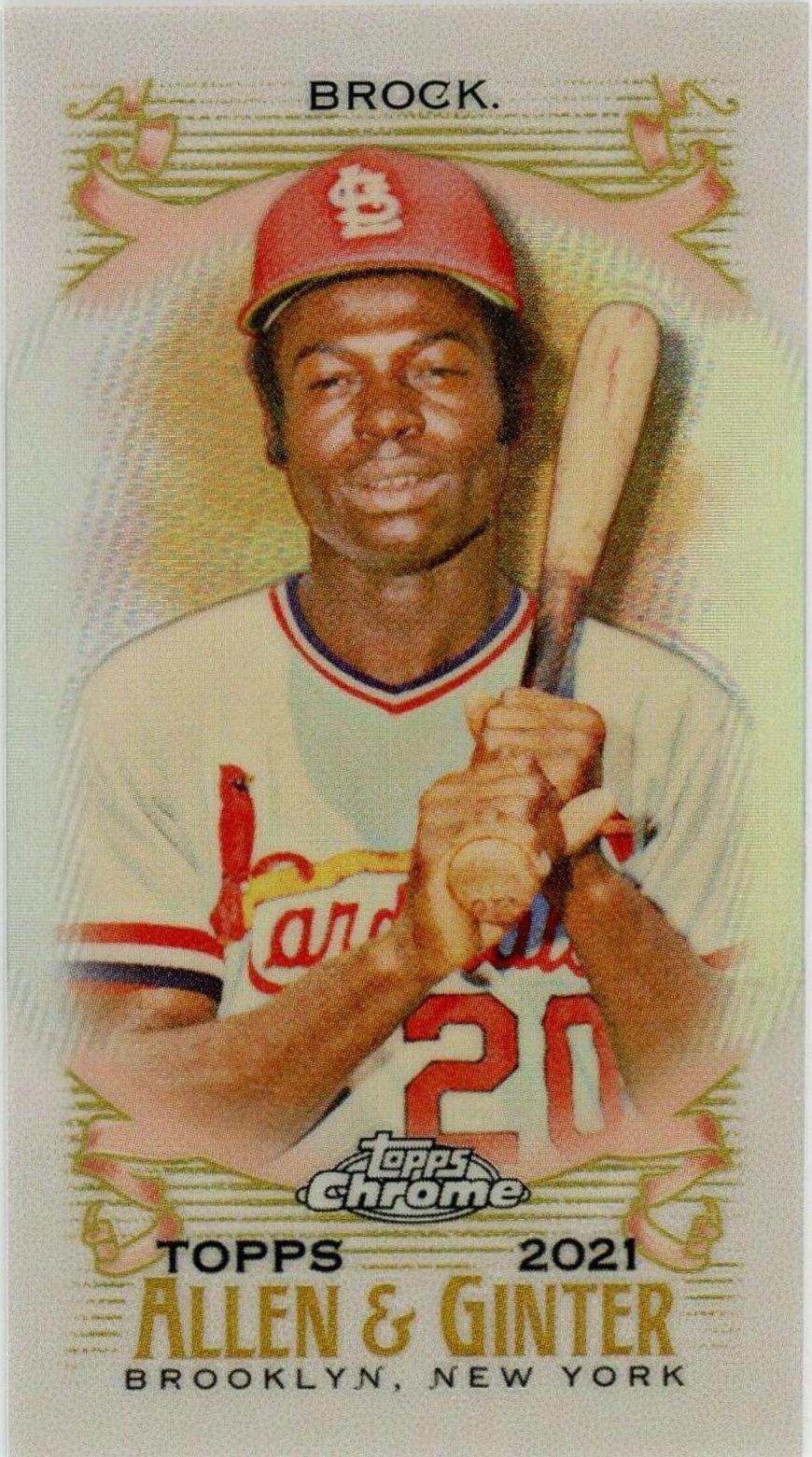 Lou Brock [Refractor] #144