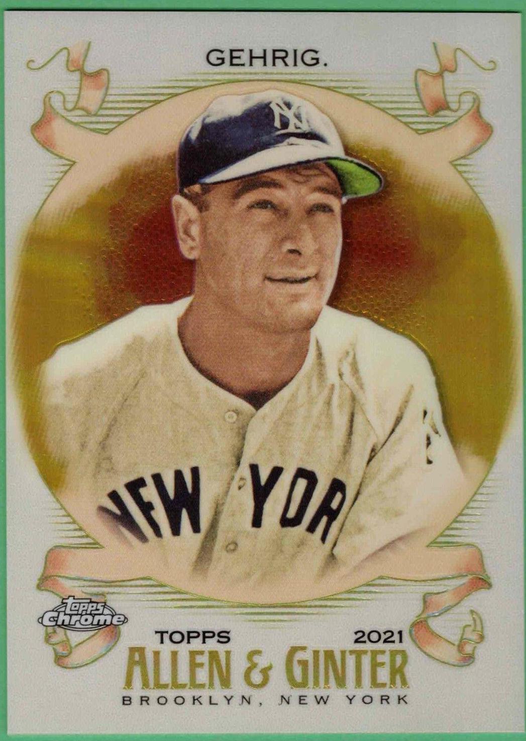 Lou Gehrig [Gold Refractor] #119