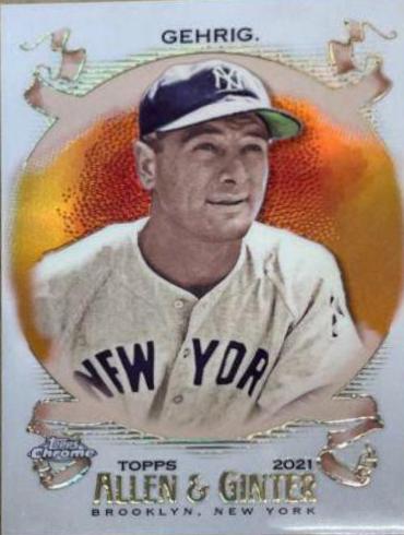 Lou Gehrig [Orange Refractor] #119