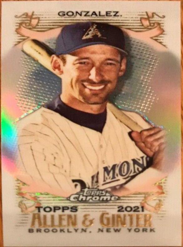 Luis Gonzalez [Mini Orange Refractor] #21