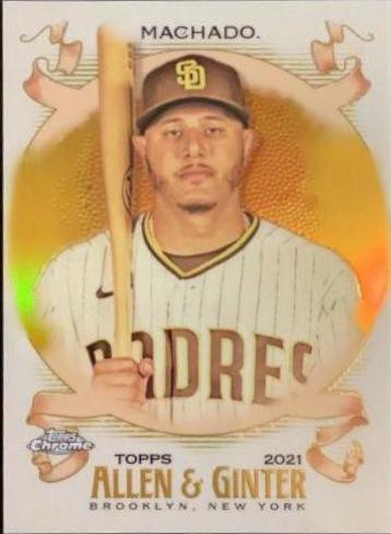 Manny Machado [Gold Refractor] #6