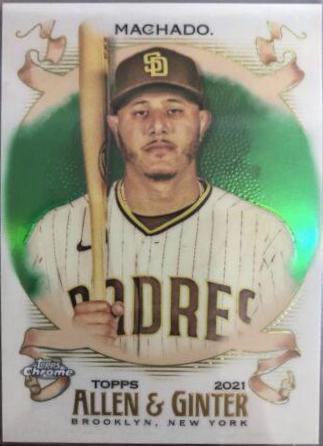 Manny Machado [Green Refractor] #6