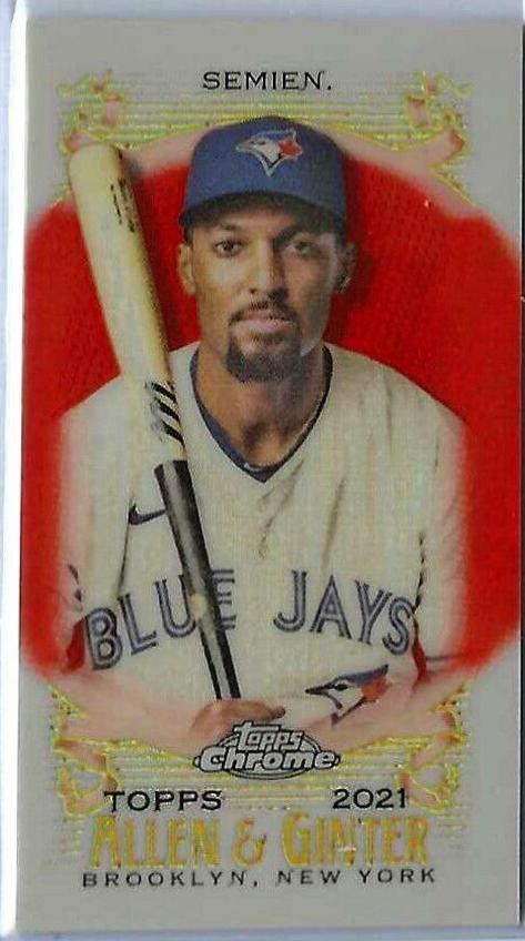 Marcus Semien [Mini Orange Refractor] #169