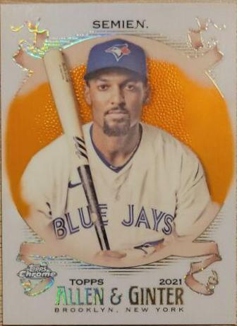 Marcus Semien [Orange Refractor] #169
