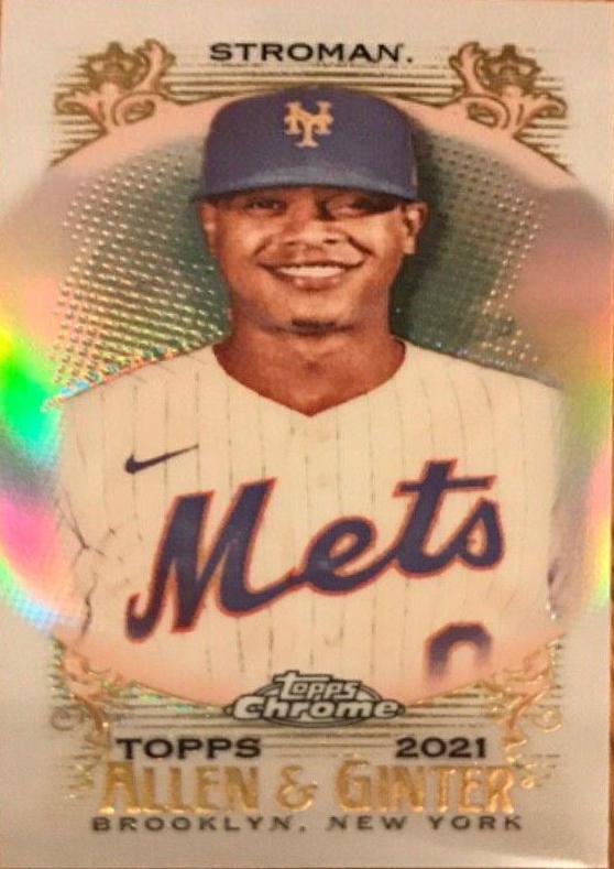 Marcus Stroman [Mini Orange Refractor] #194