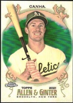Mark Canha [Green Refractor] #291