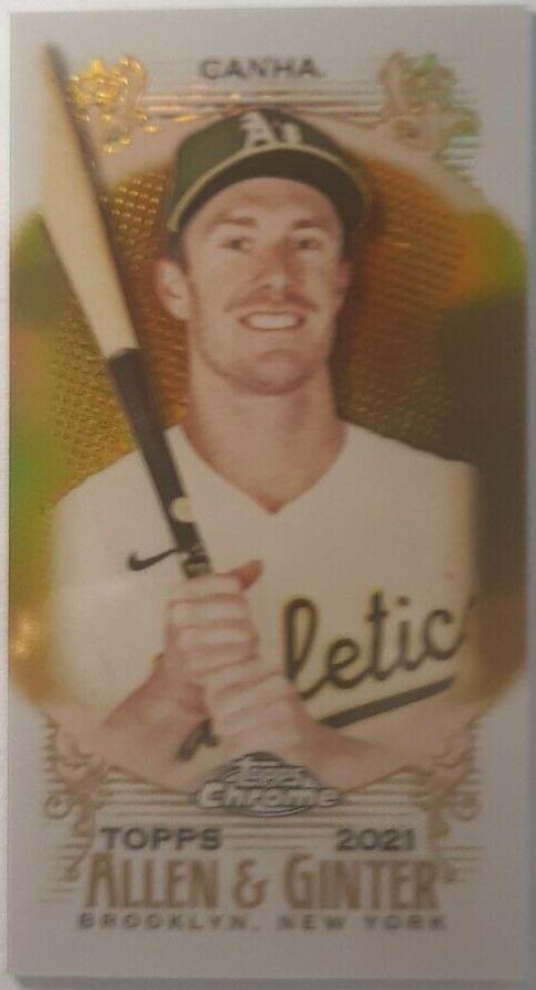 Mark Canha [Mini Gold Refractor] #291