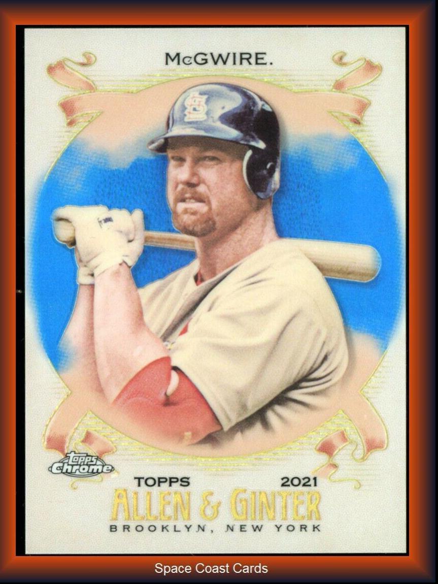 Mark McGwire [Blue Refractor] #27