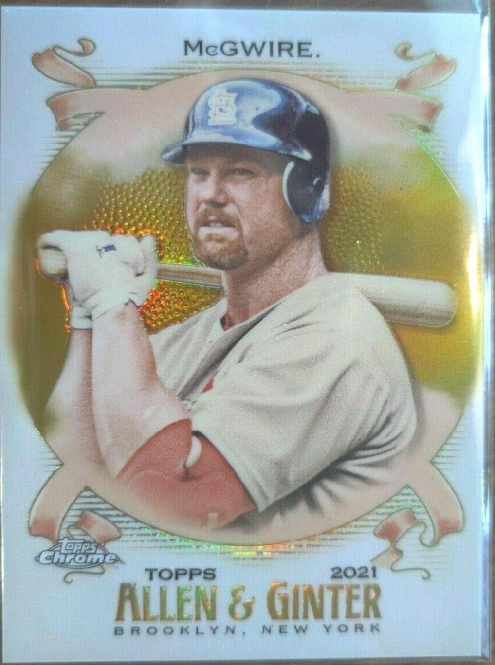 Mark McGwire [Gold Refractor] #27