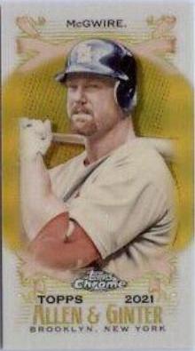 Mark McGwire [Mini Gold Refractor] #27