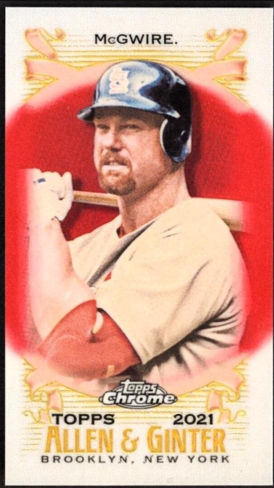 Mark McGwire [Mini Red Refractor] #27