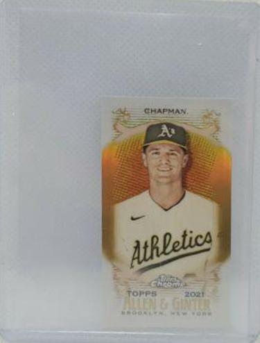 Matt Chapman [Mini Gold Refractor] #56