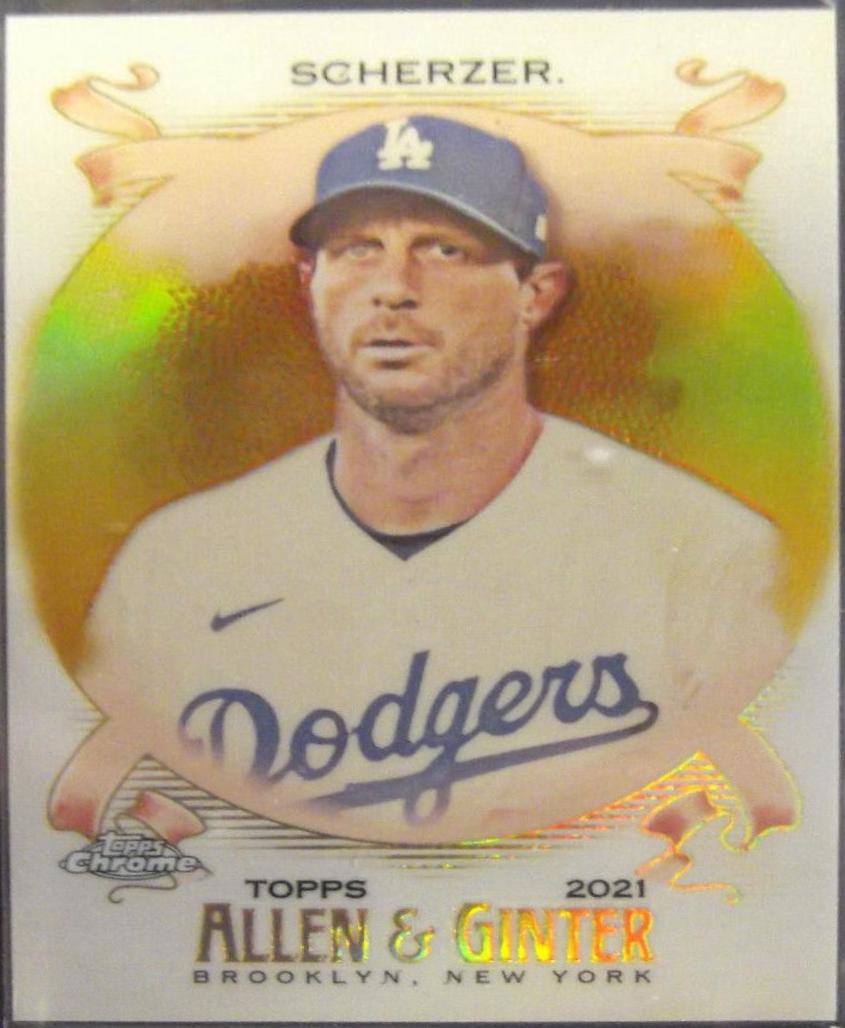 Max Scherzer [Gold Refractor] #52