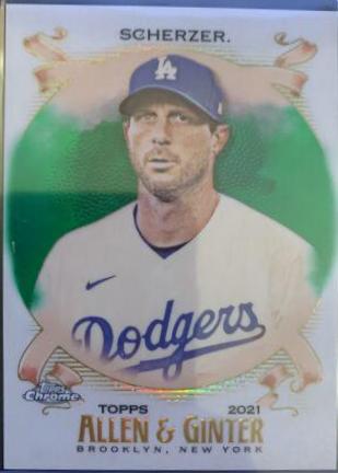Max Scherzer [Green Refractor] #52