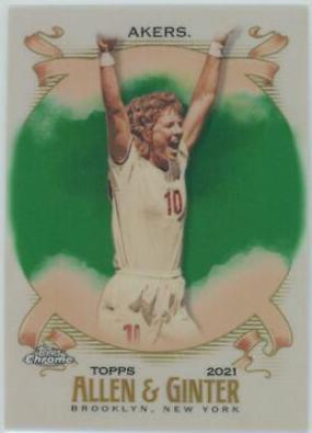 Michelle Akers [Green Refractor] #221