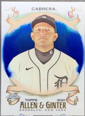Miguel Cabrera [Blue Refractor] #109