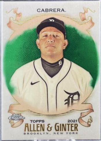 Miguel Cabrera [Green Refractor] #109