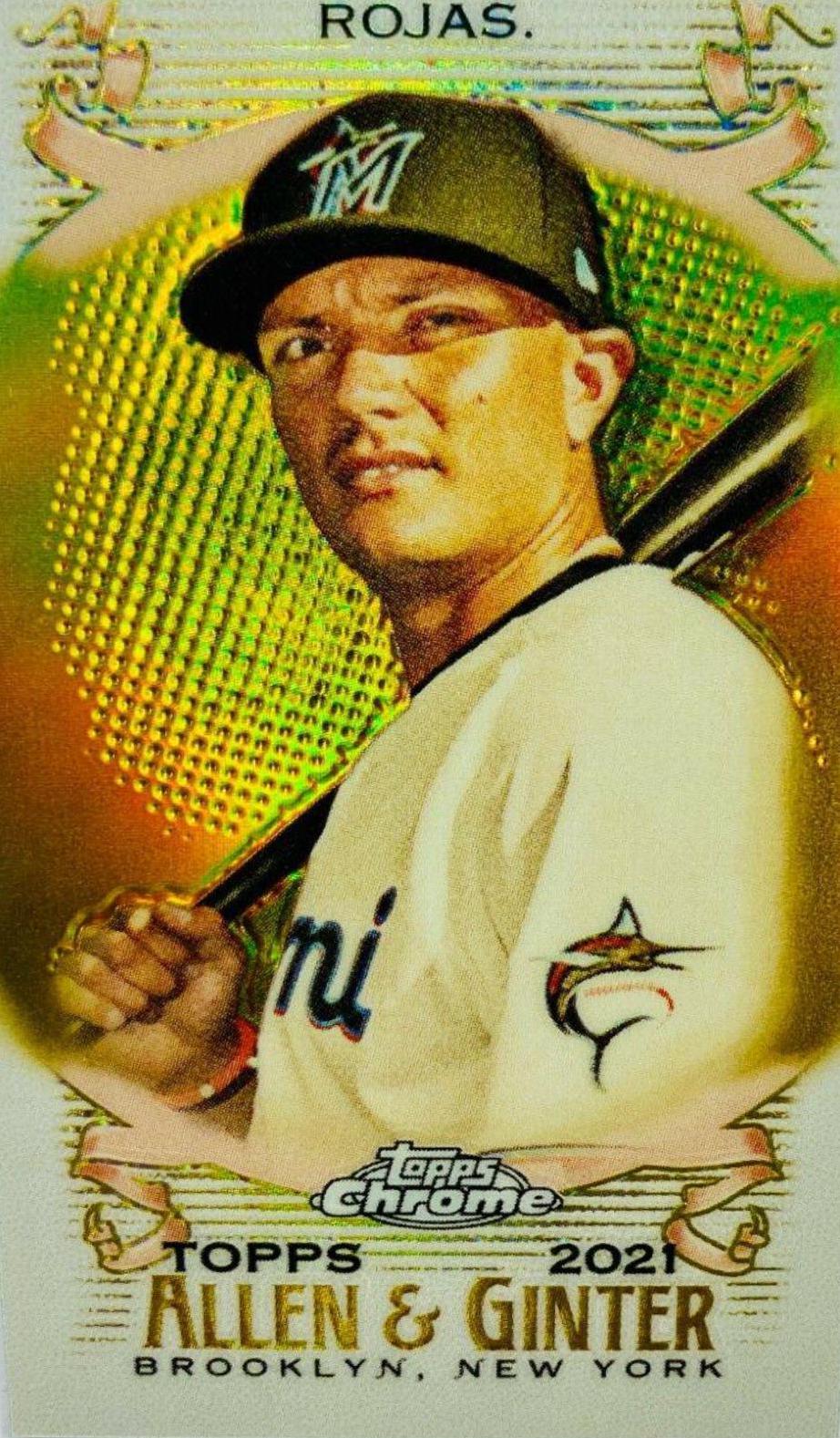 Miguel Rojas [Mini Gold Refractor] #284