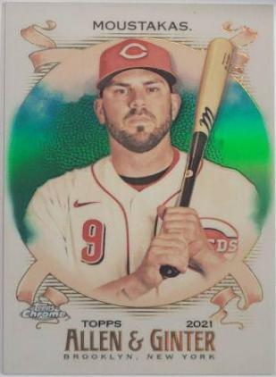 Mike Moustakas [Green Refractor] #37