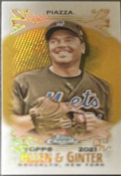 Mike Piazza [Mini Gold Refractor] #3
