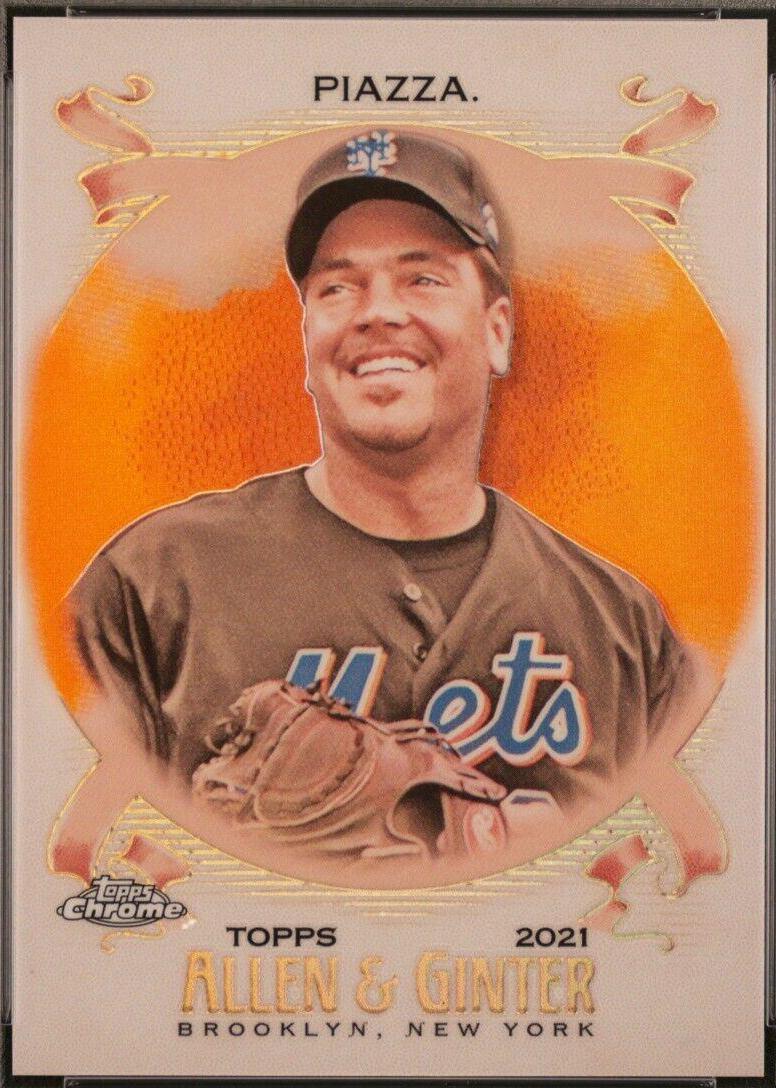 Mike Piazza [Orange Refractor] #3