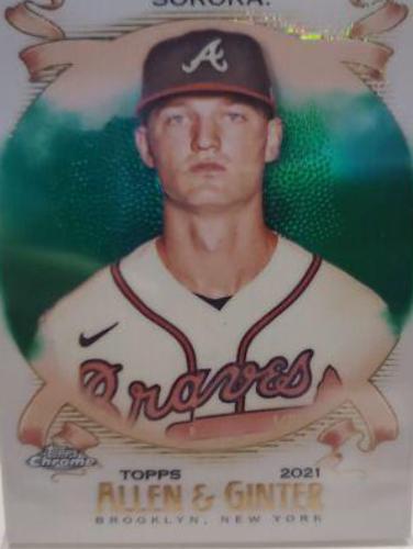Mike Soroka [Green Refractor] #155
