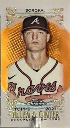 Mike Soroka [Mini Orange Refractor] #155