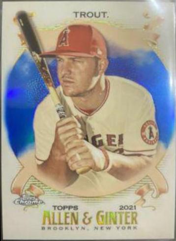 Mike Trout [Blue Refractor] #32