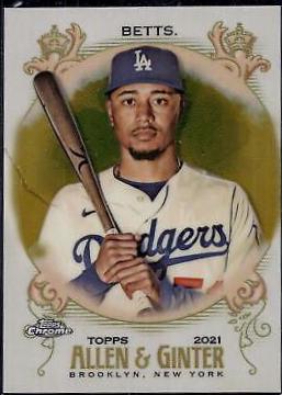 Mookie Betts [Gold Refractor] #92