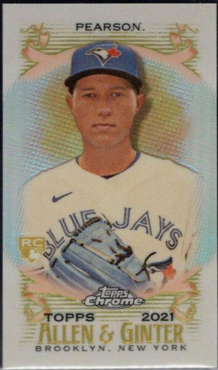 Nate Pearson [Mini Orange Refractor] #113
