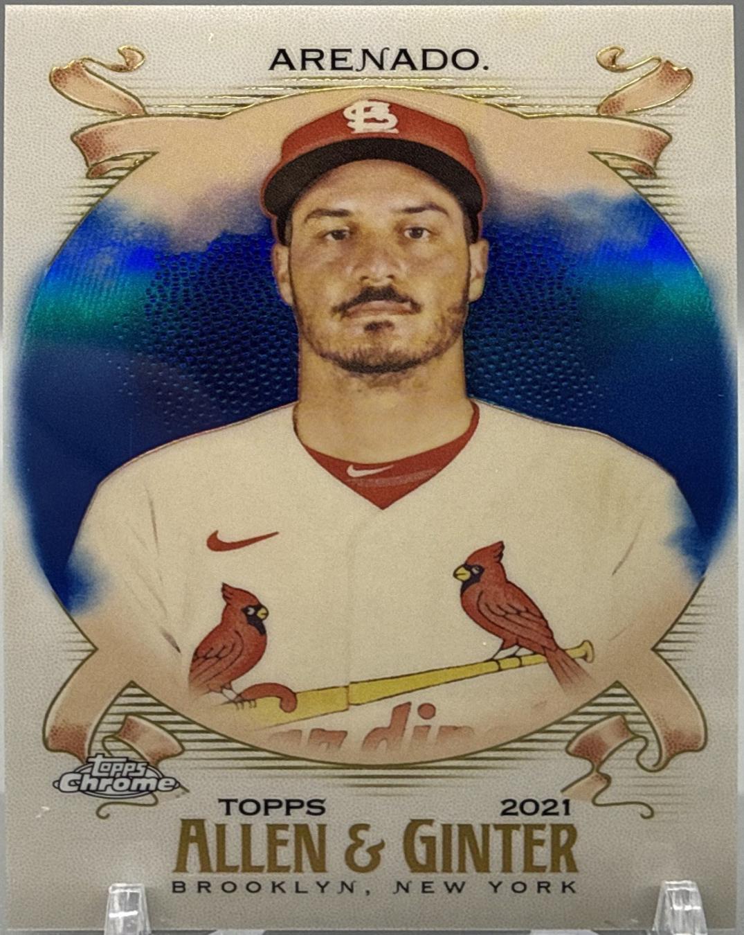 Nolan Arenado [Blue Refractor] #136