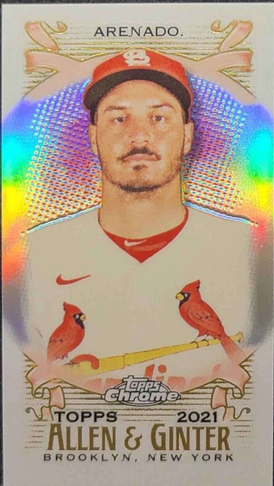 Nolan Arenado [Mini Orange Refractor] #136