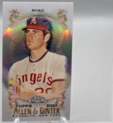 Nolan Ryan [Mini Orange Refractor] #40