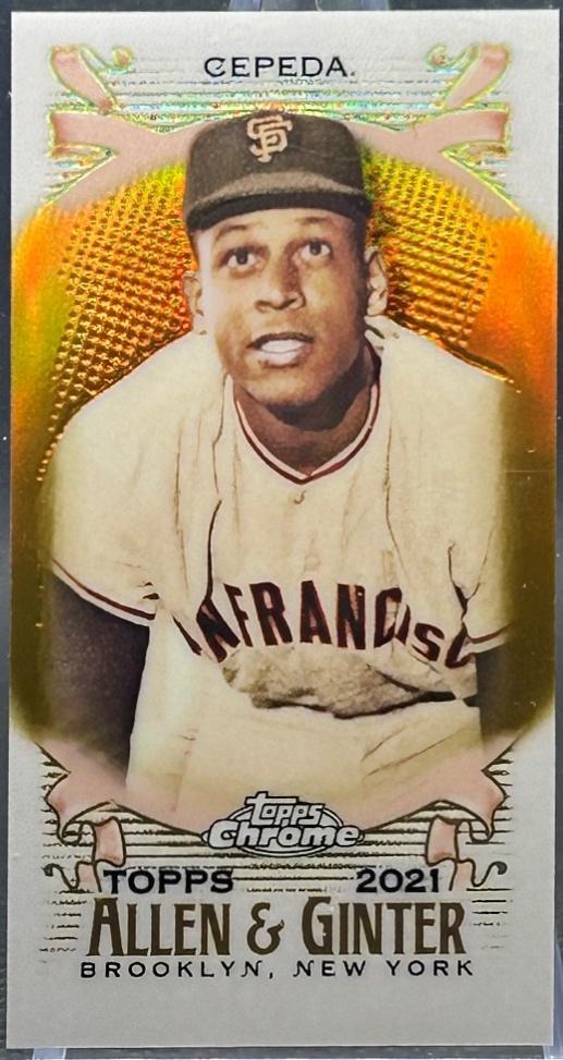 Orlando Cepeda [Mini Gold Refractor] #286
