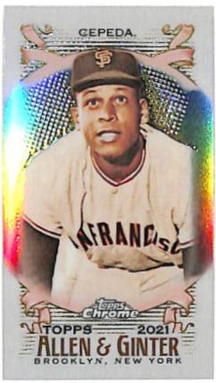 Orlando Cepeda [Mini Orange Refractor] #286